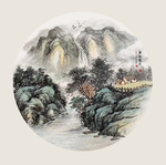 山水风景画
