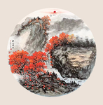 山水油画