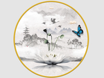 新中式 意境 山水画