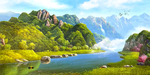 风景油画