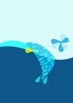 海洋环保元素海豹