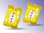 包装袋智能贴图样机模板