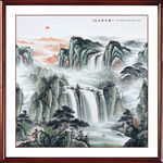 山水国画山水国画