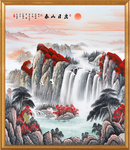 鸿运当头国画