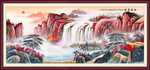 山水国画国画