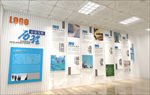 大型3D发展历程企业文化墙