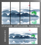 中国风山水画