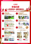 返乡置业地产海报背面