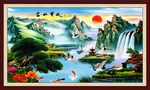 风景画 富水宝地