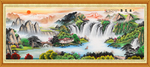山水画国画山水画