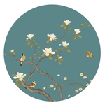 新中式手绘花鸟装饰画挂画无框画