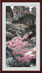 竖幅山水