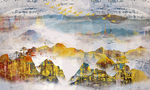 抽象油画