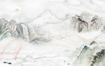 豪华新品山水画 TIF分层