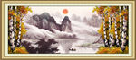 山水国画山水国画