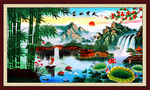 壁画 富水宝地