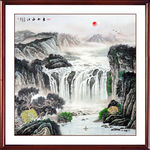 山水画国画山水画