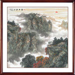 国画山水国画