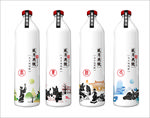 春夏秋冬系列酒设计