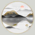 中式山水画
