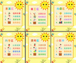 幼儿园区域牌一整套