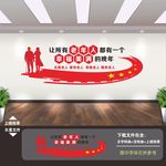 关爱老人文化墙