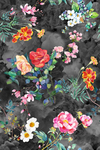 小碎花 手绘花   数码