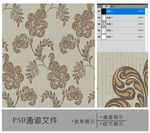装饰花纹通道图片
