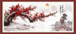 国画梅花