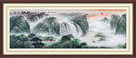 国画江山如画