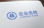压印logo效果图