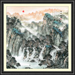 山水国画