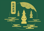 杭州西湖线条