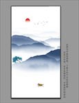 玄关山水画