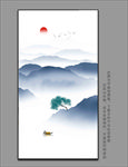 山水挂画