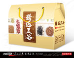 精选五谷包装盒展开图
