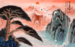黄山迎客松
