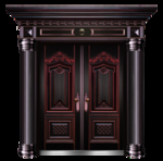 仿铜门