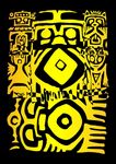 古代人物面具设计