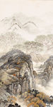 国画玄关画 TIF分层