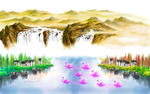 山水画
