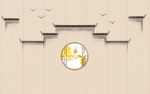 徽派建筑背景墙
