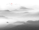 新中式山水画