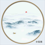 抽象水墨画