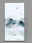 北欧水墨挂画