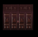 仿铜门