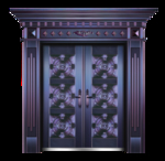 仿铜门