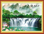 客厅山水画
