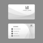 极简约名片