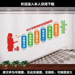 校园教师文化展板